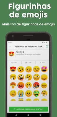 Emojis Stickers WASticker android App screenshot 6